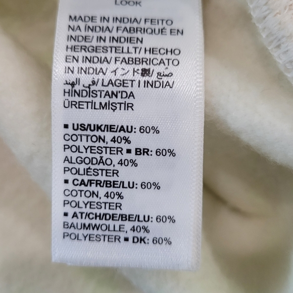 MAKING THE CUT Women's Standard Drop Sleeve Boxy Half Zip Sweatshirt Size M - Picture 12 of 13